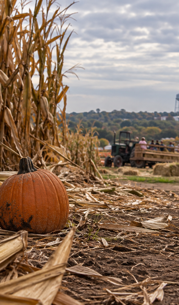A Family Visit to Hall’s Pumpkin Farm in Grapevine, Texas