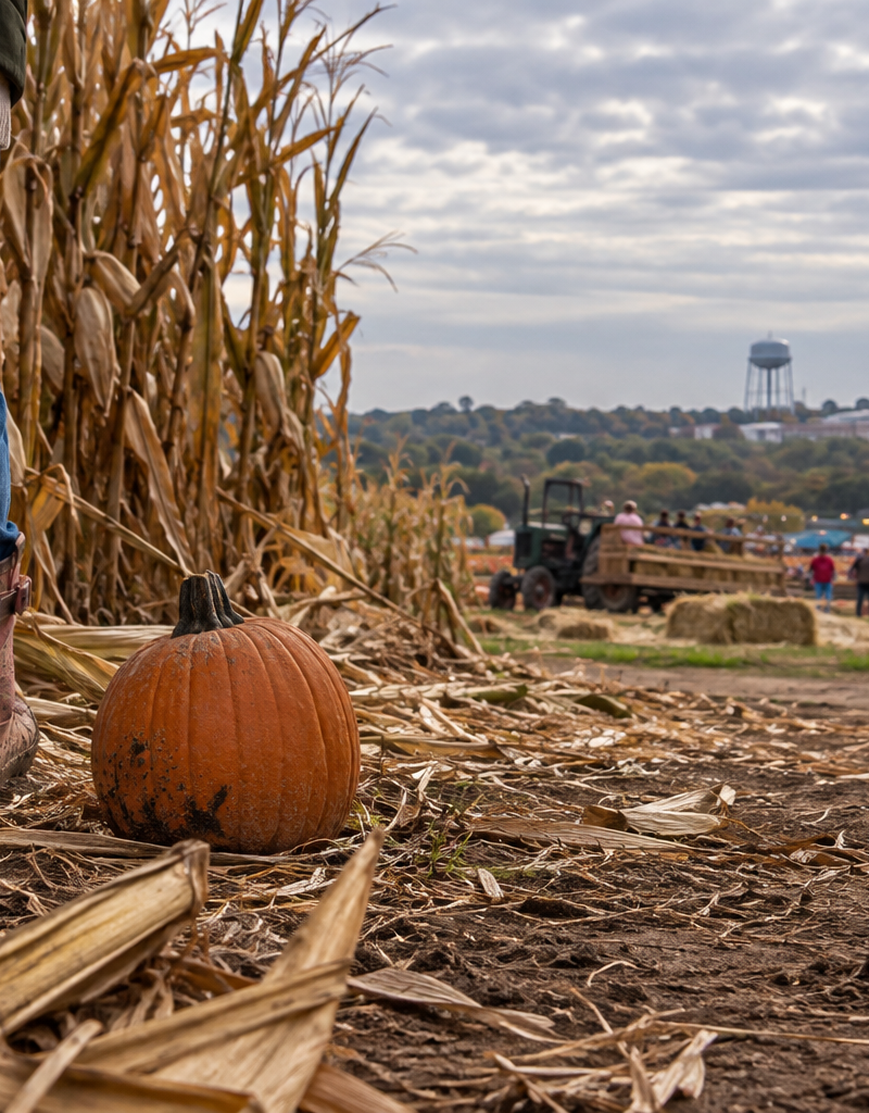 A Family Visit to Hall’s Pumpkin Farm in Grapevine, Texas