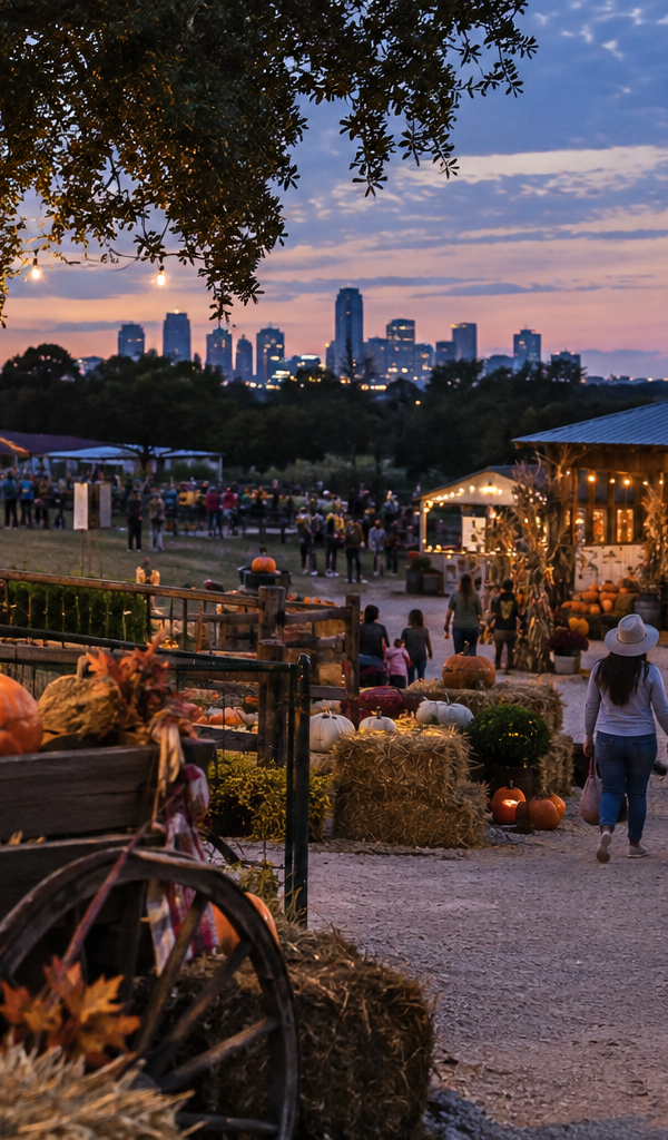 Houston-Area Pumpkin Patches: Choosing Between a Quick Stop and a Farm Day