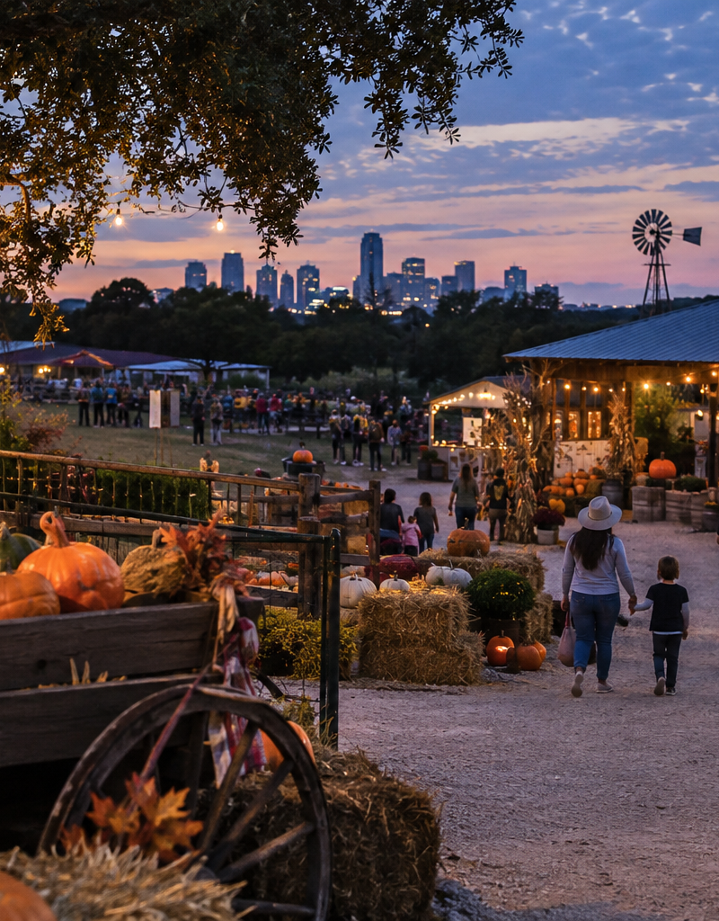 Houston-Area Pumpkin Patches: Choosing Between a Quick Stop and a Farm Day