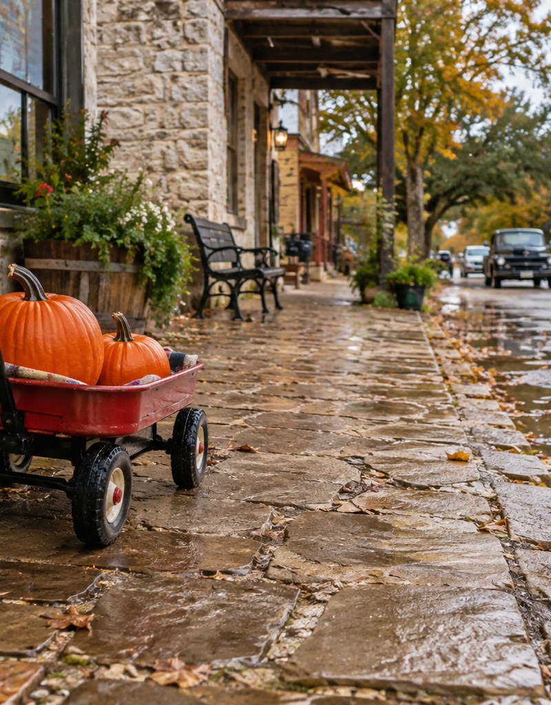 How to Build a Family Fall Outing Around Pumpkins in Gruene, Texas