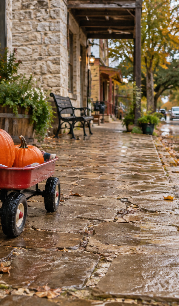How to Build a Family Fall Outing Around Pumpkins in Gruene, Texas