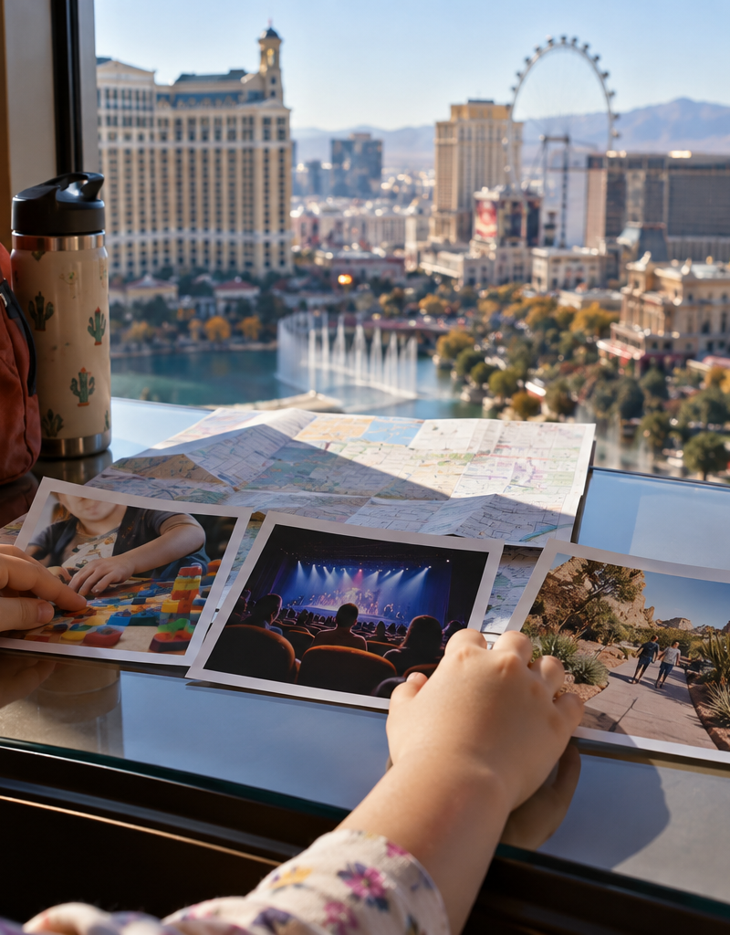 Las Vegas With Kids: How to Choose Attractions Beyond the Casino Floor