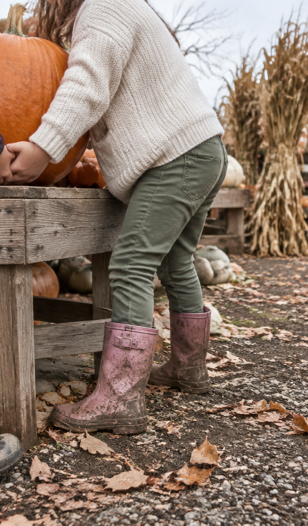 What to Write Under Your Family’s Pumpkin Patch Photos